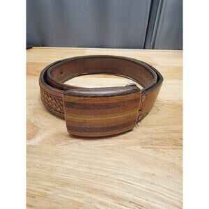 Handmade Men's Western Belt Genuine Full Grain Leather Without Buckle
